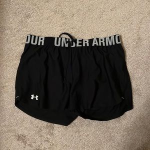Under Armor running shorts